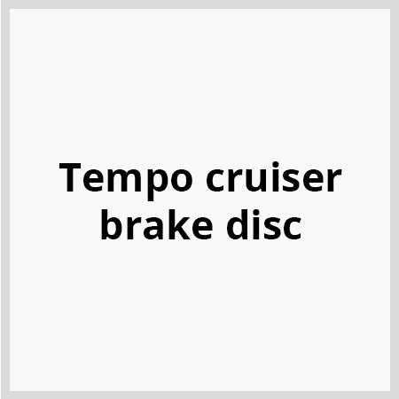 Tempo-cruiser-brake-disc